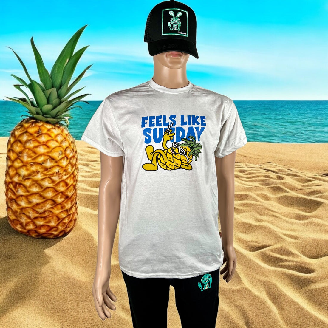 "Pineapple Express T-Shirt with vibrant pineapple print, 100% combed ringspun cotton, $7.88 T-Shirt Club"