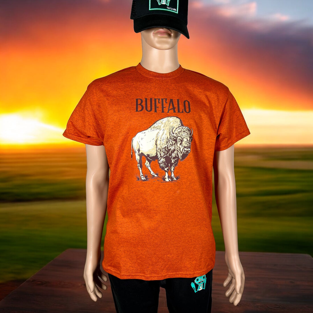 "Unisex Premium Buffalo T-Shirt - 100% Combed Ringspun Cotton Buffalo New York Tee"