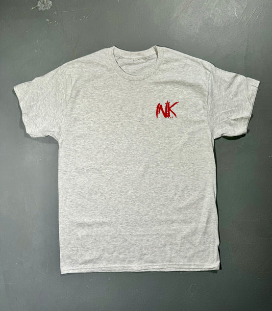 "INK Logo by fashionINK Premium Unisex T-Shirt featuring exclusive fashionINK logo, made from 5.3 oz., 100% preshrunk cotton, showcasing stylish white print on a high-quality black t-shirt."