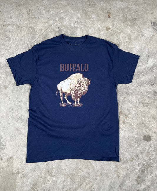 Navy | Buffalo | T-Shirt 