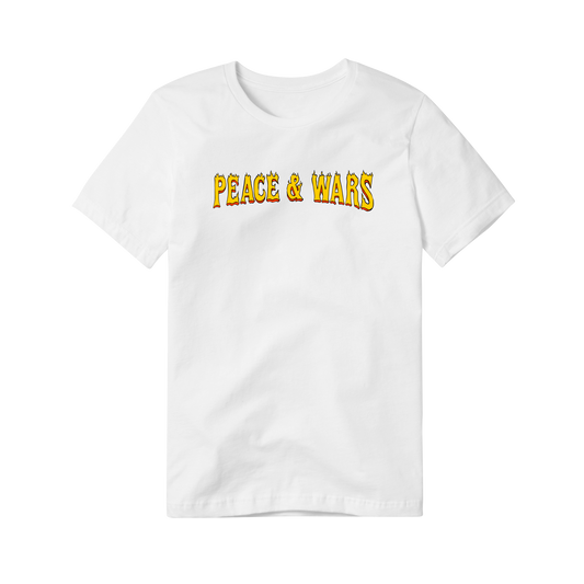 Peace & Wars OG Logo | White | T-Shirt