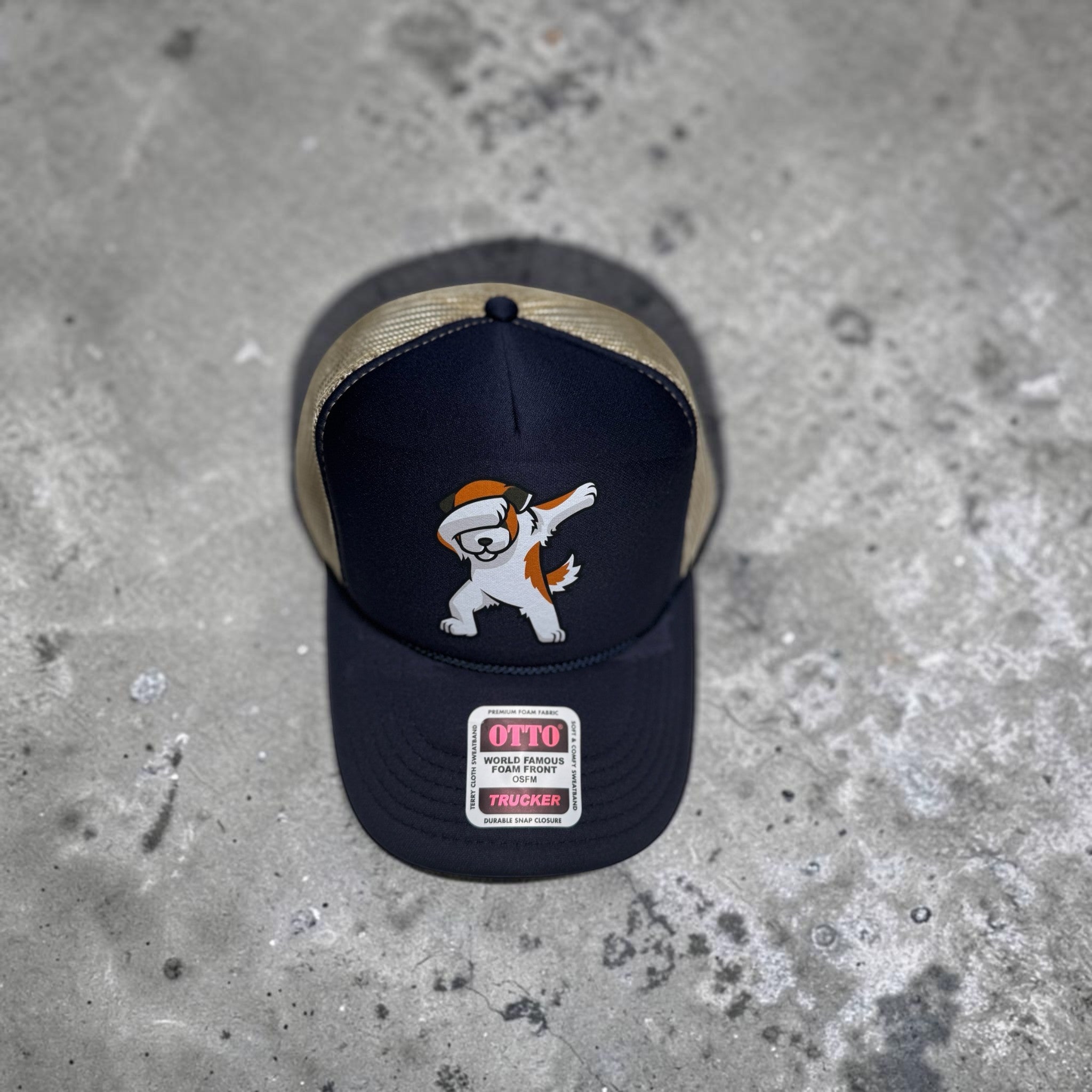 Dancing Dog Trucker Hat – Mesh Cap for Pet Lovers