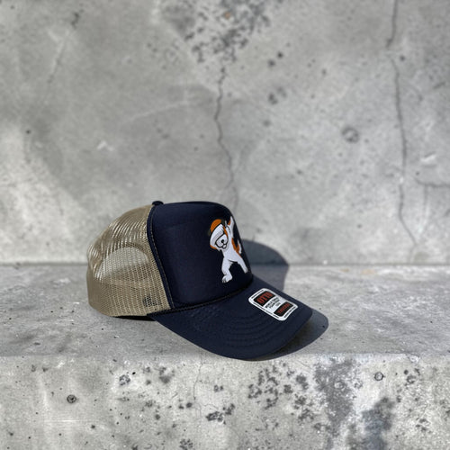 Dancing Dog Trucker Hat – Mesh Cap for Pet Lovers